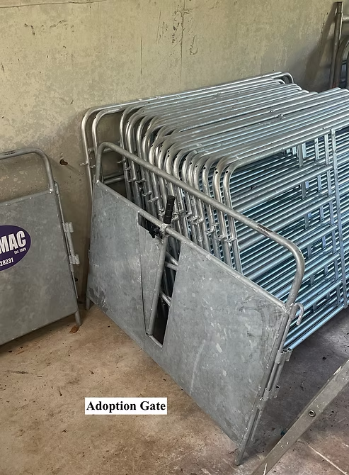 Adoption gate for sheep